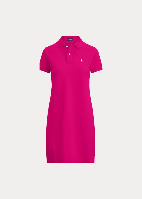 Women's Polo Ralph Lauren Cotton Mesh Polo Dress | 310289ZXC